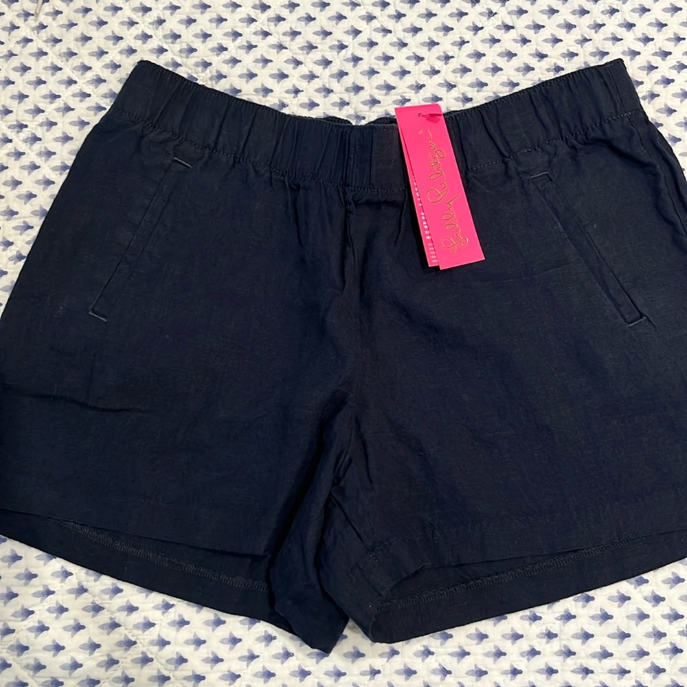 Lilly Pulitzer, Lilo linen shorts
